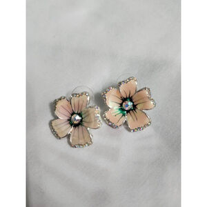 Kenneth Cole Flower Stud Earrings